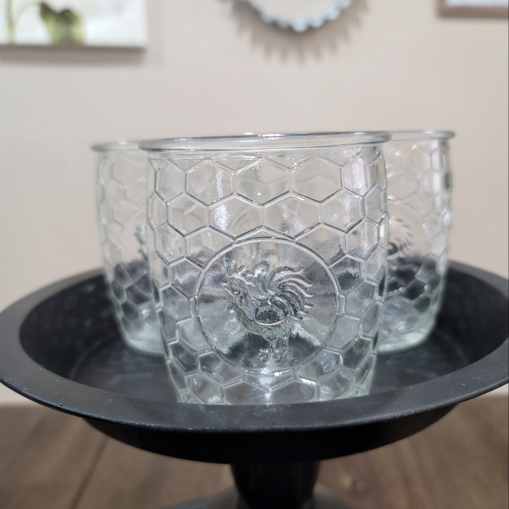 Vintage inspired Americana glasses